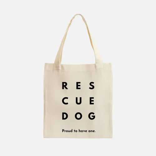 Stoffbeutel Rescue Dog (inkl. 3€ Spende)