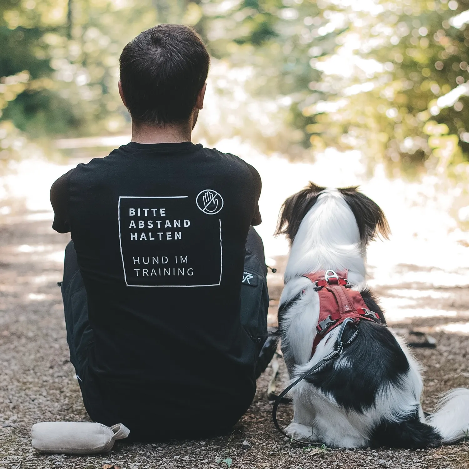 Abstand halten Hund Hundetraining