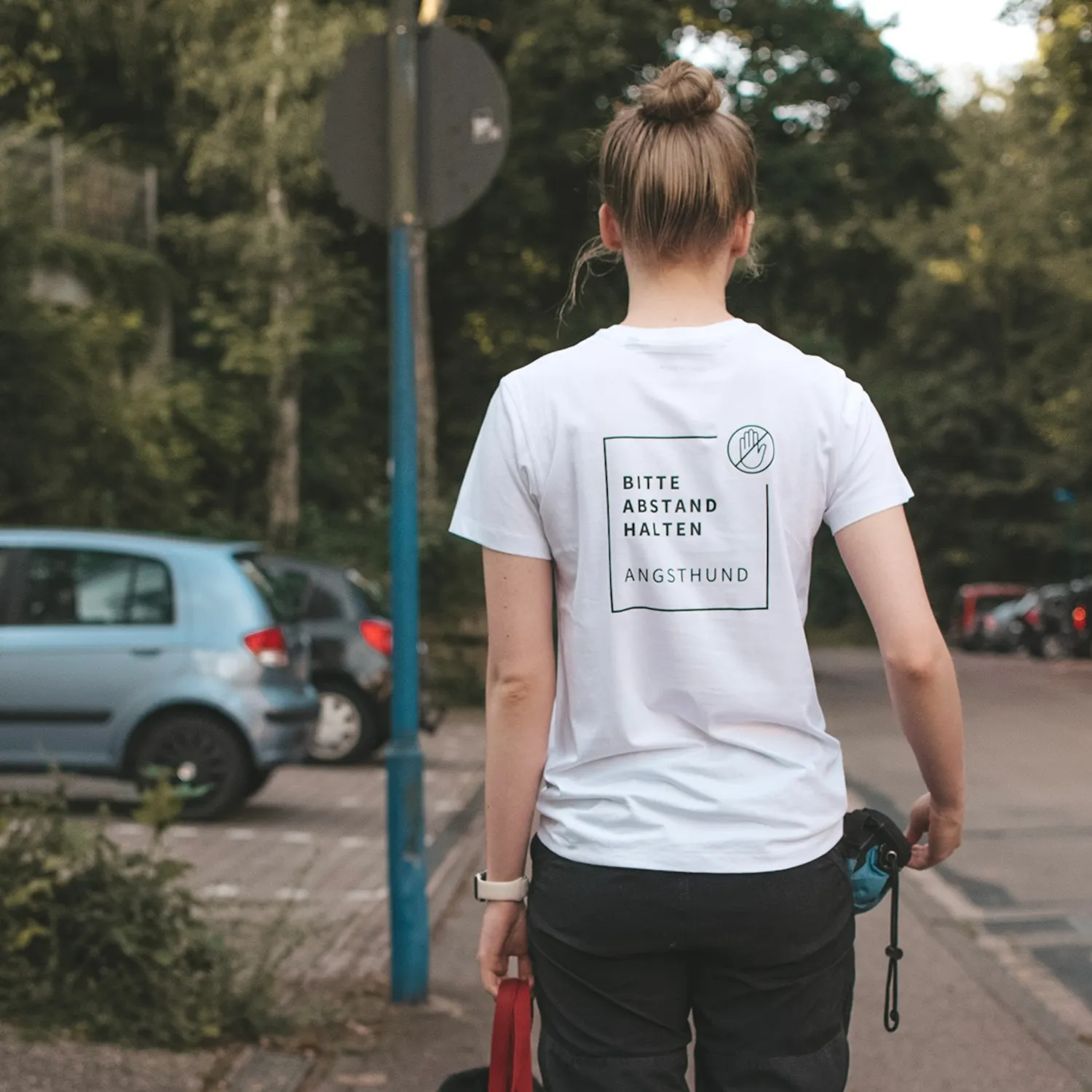 Abstand halten Angsthund Hund